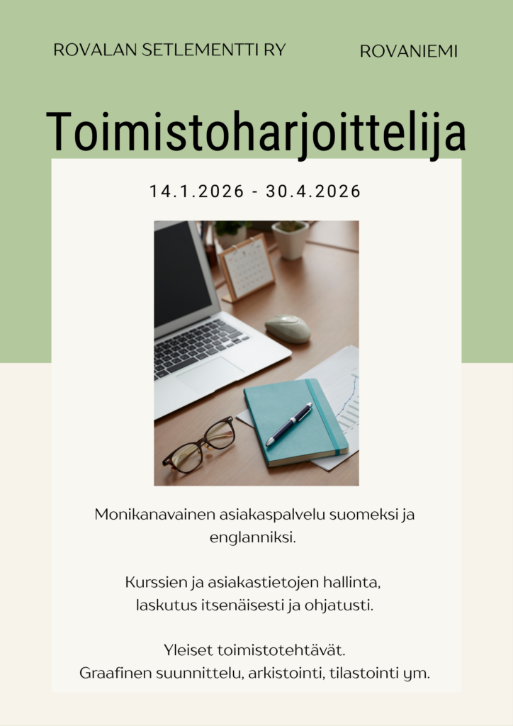 Toimistoharjoittelija