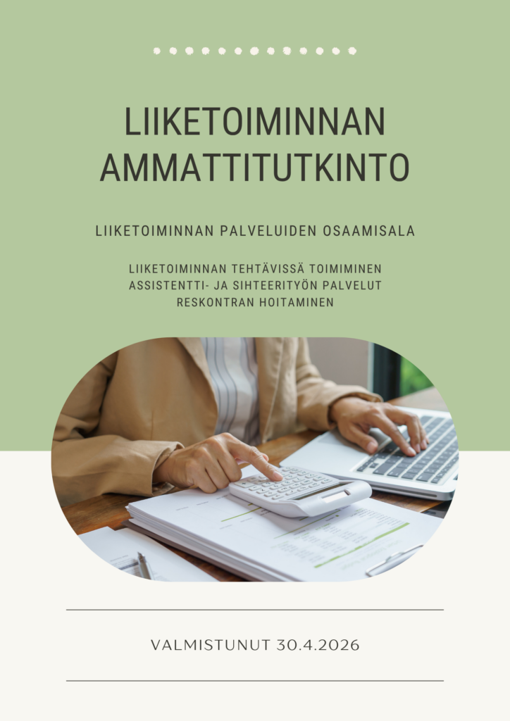 Liiketoiminnan ammattitutkinto